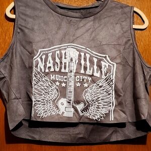 Suede Nashville Croptop